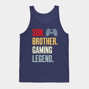 Son Brother Gaming Legend Tank Top